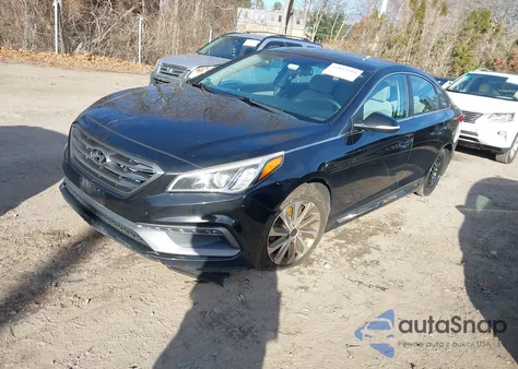 2016 Hyundai Sonata Sport from USA, damaged, VIN 5NPE34AF9GH271854